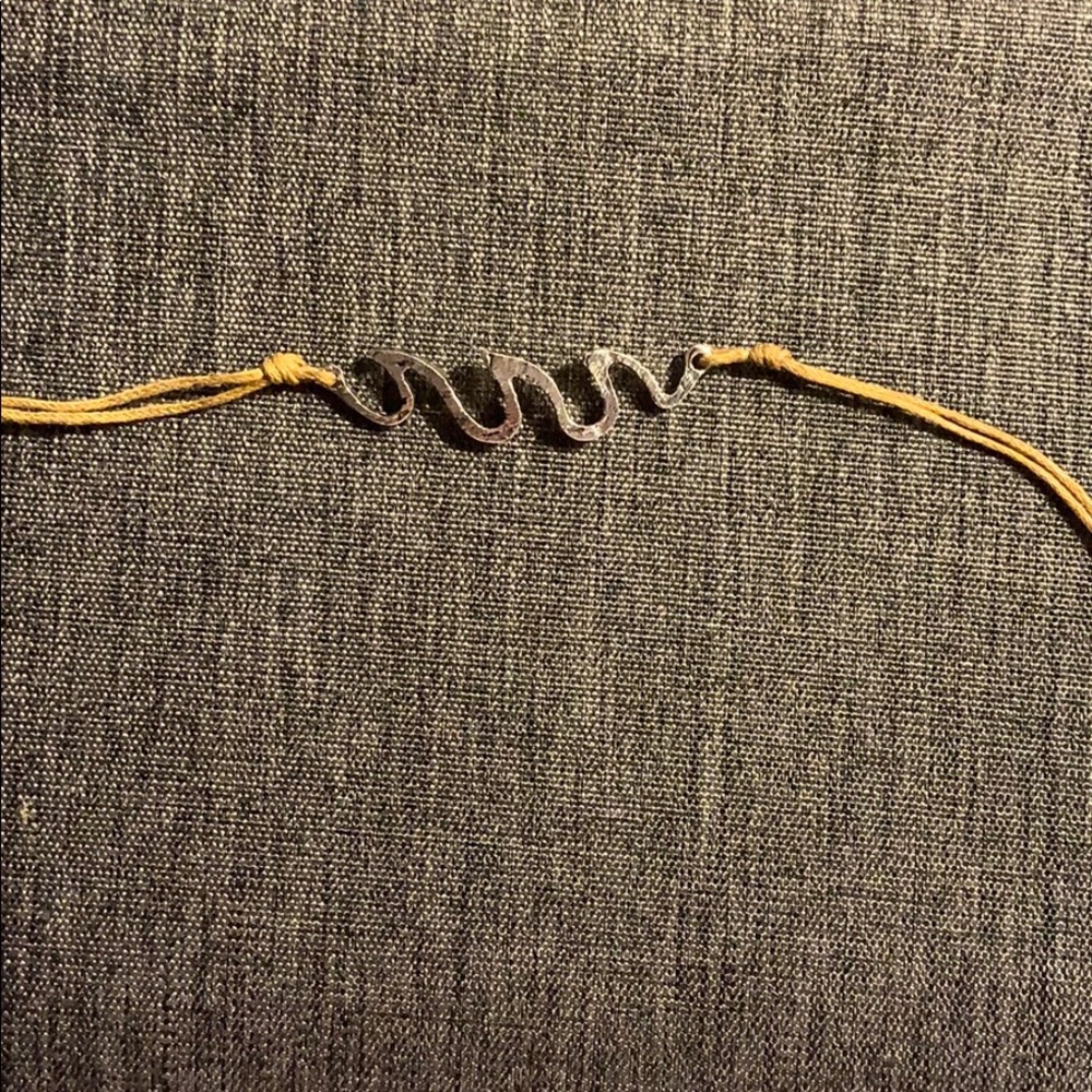 Nautical wave bracelet/anklet